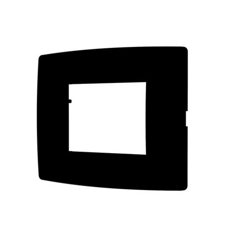 מסגרת SEE לקופסא מלבנית- צבע שחור מט